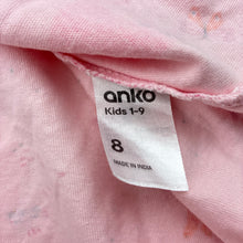 Load image into Gallery viewer, Girls Anko, cotton casual dress, cats, FUC, size 8, L: 64cm