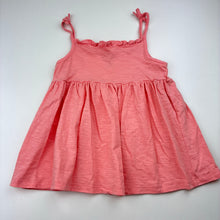 Load image into Gallery viewer, Girls F&amp;F, pink organic cotton summer top, EUC, size 4-5,  