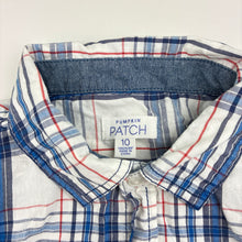 Load image into Gallery viewer, Boys Pumpkin Patch, lightweight cotton long sleeve shirt, GUC, size 10,  