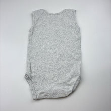 Load image into Gallery viewer, Unisex Anko, grey cotton bodysuit / romper, dinosaur, GUC, size 2,  