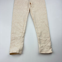 Load image into Gallery viewer, Girls Cotton On, fleece lined stretchy leggings, elasticated, Inside leg: 41cm, EUC, size 4,  