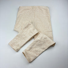 Load image into Gallery viewer, Girls Cotton On, fleece lined stretchy leggings, elasticated, Inside leg: 41cm, EUC, size 4,  