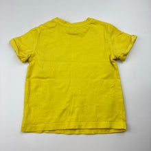 Load image into Gallery viewer, Boys Fagottino, yellow cotton tee / top, FUC, size 0,  