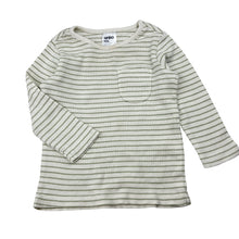 Load image into Gallery viewer, Unisex Anko, ribbed cotton long sleeve top, light mark at neck, FUC, size 0,  