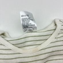 Load image into Gallery viewer, Unisex Anko, ribbed cotton long sleeve top, light mark at neck, FUC, size 0,  