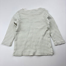 Load image into Gallery viewer, Unisex Anko, ribbed cotton long sleeve top, light mark at neck, FUC, size 0,  