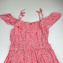 Load image into Gallery viewer, Girls Target, spotted viscsose summer dress, FUC, size 12, L: 70cm