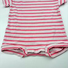 Load image into Gallery viewer, Girls Bonds, ribbed stretchy romper, FUC, size 0,  