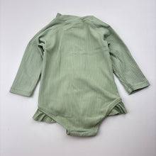 Load image into Gallery viewer, Girls Anko, ribbed long sleeve swim one-piece, GUC, size 00,  