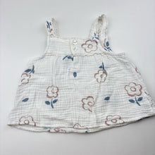 Load image into Gallery viewer, Girls Baby Berry, crinkle cotton summer top, GUC, size 0,  