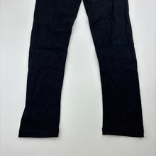 Load image into Gallery viewer, Girls Anko, black stretchy leggings, Inside leg: 50cm, GUC, size 8,  