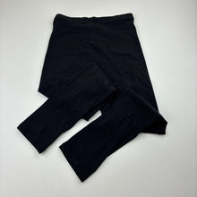 Load image into Gallery viewer, Girls Anko, black stretchy leggings, Inside leg: 50cm, GUC, size 8,  
