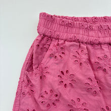 Load image into Gallery viewer, Girls Anko, lined cotton shorts, elasticated, small marks front right pocket, FUC, size 7,  