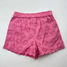 Load image into Gallery viewer, Girls Anko, lined cotton shorts, elasticated, small marks front right pocket, FUC, size 7,  