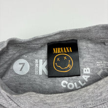 Load image into Gallery viewer, Boys Cotton On, NIRVANA cotton tee / top, FUC, size 7,  