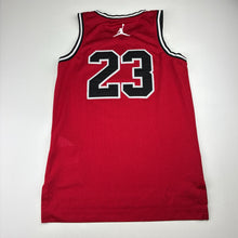 Load image into Gallery viewer, Boys AIR JORDAN, basketball singlet / top, *small marks &amp; wash fade*, FUC, size 8-10,  