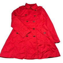 Load image into Gallery viewer, Girls E.LAND KIDS, cotton blend trenchcoat, L: 72cm, small marks front &amp; back, FUC, size 13-14,  