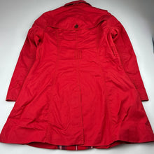 Load image into Gallery viewer, Girls E.LAND KIDS, cotton blend trenchcoat, L: 72cm, small marks front &amp; back, FUC, size 13-14,  