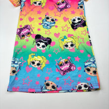 Load image into Gallery viewer, Girls SHEIN, LOL Surprise colourful lightweight dress, GUC, size 6, L: 59cm