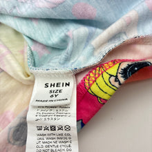 Load image into Gallery viewer, Girls SHEIN, LOL Surprise colourful lightweight dress, GUC, size 6, L: 59cm