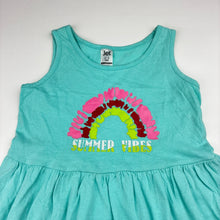 Load image into Gallery viewer, Girls Jet, cotton casual dress, FUC, size 2-3, L: 53cm