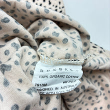 Load image into Gallery viewer, Girls HUX BABY, organic cotton casual dress, GUC, size 2, L: 44cm at front