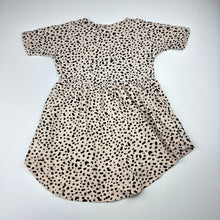 Load image into Gallery viewer, Girls HUX BABY, organic cotton casual dress, GUC, size 2, L: 44cm at front