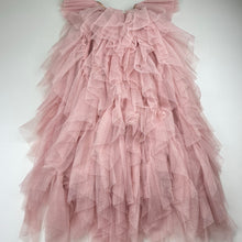 Load image into Gallery viewer, Girls Cotton On, cotton lined pink tulle party dress, EUC, size 5-6, L: 73cm