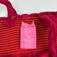 Load image into Gallery viewer, Girls ISAAC MIZRAHI, lined colourful tie dyed cotton dress, EUC, size 8, L: 70cm