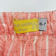 Load image into Gallery viewer, Girls SANA SAFINAZ, lightweight cropped pants, elasticated, Inside leg: 30cm, EUC, size 6-7,  