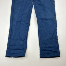 Load image into Gallery viewer, Boys Anko, navy casual pants, elasticated, Inside leg: 43.5cm, EUC, size 5,  