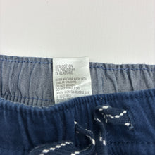 Load image into Gallery viewer, Boys Anko, navy casual pants, elasticated, Inside leg: 43.5cm, EUC, size 5,  
