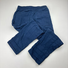 Load image into Gallery viewer, Boys Anko, navy casual pants, elasticated, Inside leg: 43.5cm, EUC, size 5,  
