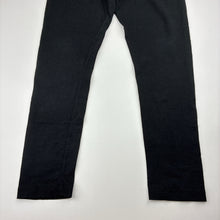 Load image into Gallery viewer, Girls Pink Sugar, black stretchy leggings, Inside leg: 47cm, GUC, size 8,  