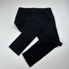 Load image into Gallery viewer, Girls Pink Sugar, black stretchy leggings, Inside leg: 47cm, GUC, size 8,  