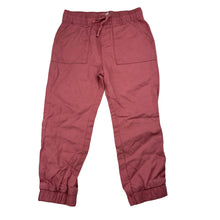 Load image into Gallery viewer, Girls Anko, pink lyocell / linen / cotton pants, elasticated, Inside leg: 38.5cm, EUC, size 5,  