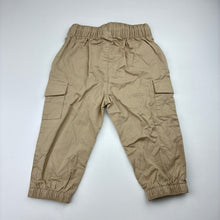 Load image into Gallery viewer, Boys Baby Berry, cotton cargo pants, elasticated, Inside leg: 23.5cm, EUC, size 1,  