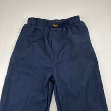 Load image into Gallery viewer, Boys SHEIN, lightweight navy pants, elasticated, Inside leg: 30cm, EUC, size 2-3,  