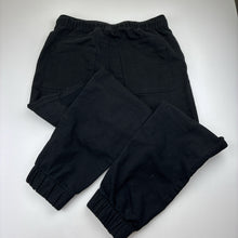 Load image into Gallery viewer, Boys Anko, black casual pants, elasticated, Inside leg: 64cm, EUC, size 14,  