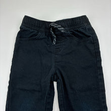 Load image into Gallery viewer, Boys Anko, stretch knit denim pants, elasticated, Inside leg: 29cm, GUC, size 2,  