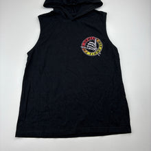 Load image into Gallery viewer, Boys Anko, cotton hooded sleeveless top, skate, GUC, size 8,  