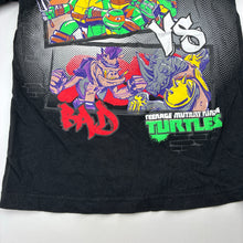 Load image into Gallery viewer, Boys Nickelodeon, TM Ninja Turtles cotton tee / top, no size, armpit to armpit: 31.5cm, GUC, size 4,  