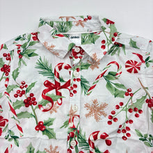 Load image into Gallery viewer, Boys Anko, Christmas cotton short sleeve shirt, EUC, size 4,  