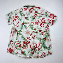 Load image into Gallery viewer, Boys Anko, Christmas cotton short sleeve shirt, EUC, size 4,  