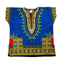 Load image into Gallery viewer, Unisex XJX, colourful cotton top, no size, L: 48cm, armpit to armpit: 42cm, EUC, size 5-6,  