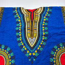 Load image into Gallery viewer, Unisex XJX, colourful cotton top, no size, L: 48cm, armpit to armpit: 42cm, EUC, size 5-6,  