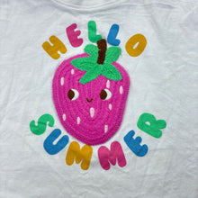 Load image into Gallery viewer, Girls Target, cotton tee / top, strawberry, FUC, size 2,  