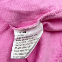 Load image into Gallery viewer, Girls Mango, pink cotton tee / top, bow, GUC, size 7,  