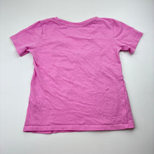Load image into Gallery viewer, Girls Mango, pink cotton tee / top, bow, GUC, size 7,  