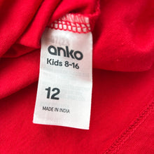 Load image into Gallery viewer, Girls Anko, cotton Christmas tee / top, dogs, EUC, size 12,  